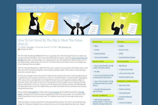 narrowingthegaap.com site used Corporateid