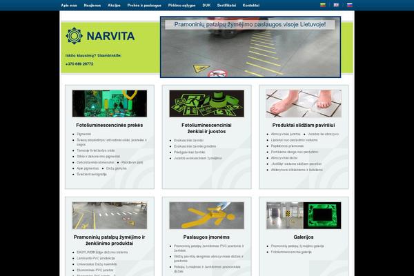 narvita.com site used Narvita