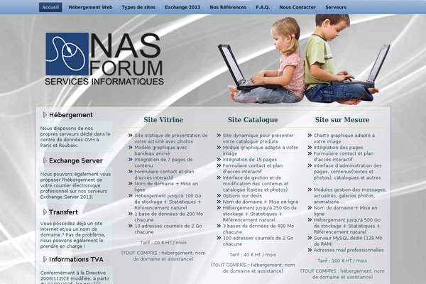 nas-forum.be site used Nasforumbe