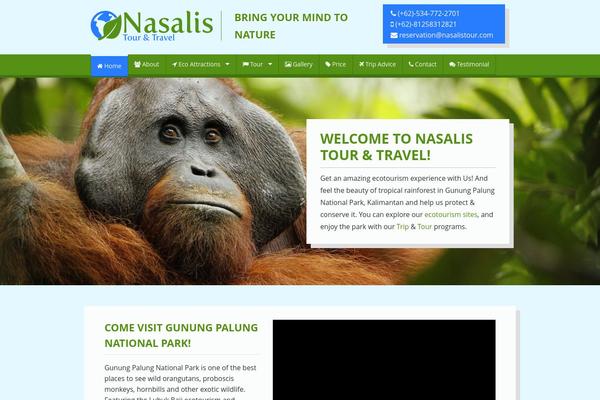 nasalistour.com site used Nasalis-tour-travel