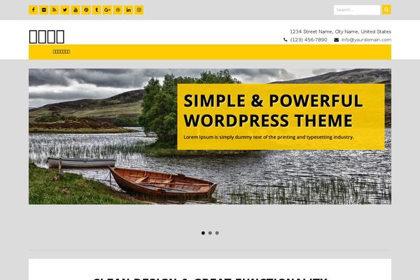 Firmness theme site design template sample