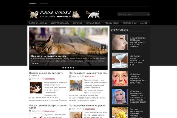 Inews theme site design template sample