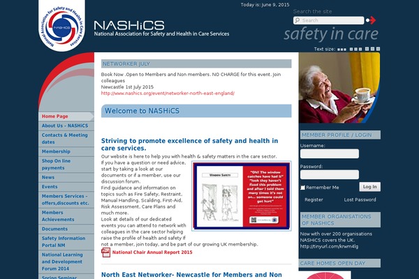 nashics.org site used Nashics
