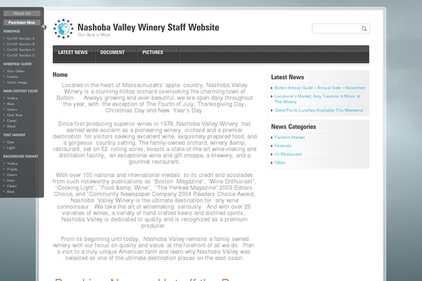 nashobawinery.info site used Corporate