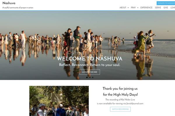 Twenty Fifteen theme site design template sample