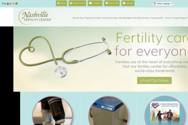 nashvillefertility.com site used Nashville