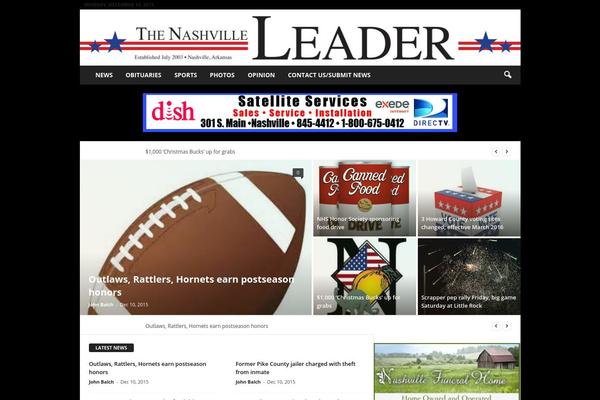 NewsMag theme site design template sample