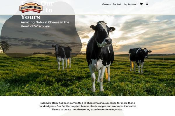 nasonvilledairy.com site used Bootstrap-for-genesis