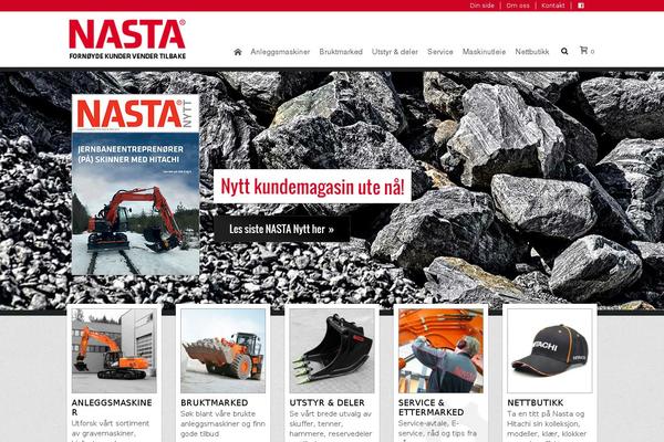 nasta.no site used Nasta-child-theme