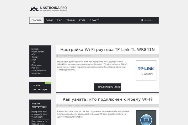 nastroika.pro site used Nastroika2014
