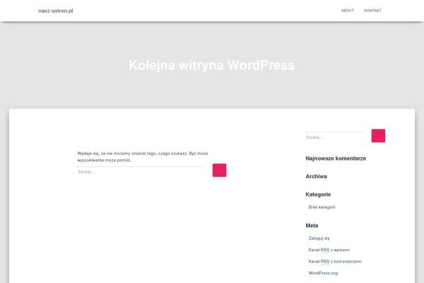 Twenty Sixteen theme site design template sample