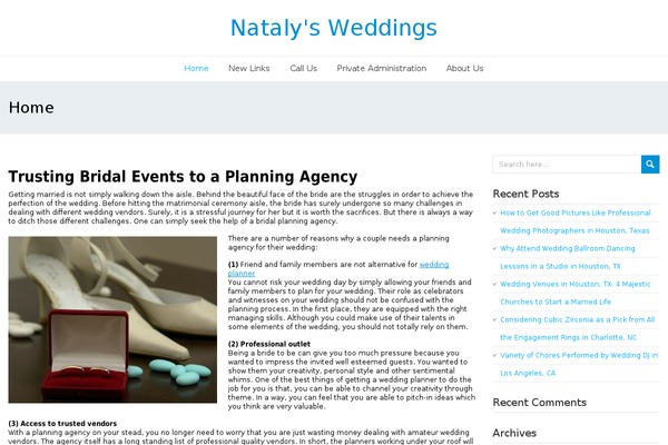 nataly-wedding.com site used SeaSun