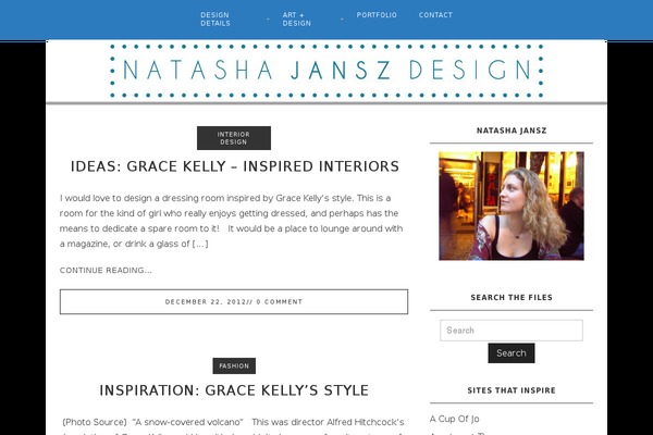 Marilyn theme site design template sample
