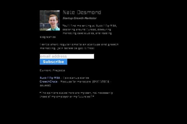 Site using Twitter-welcome-page-template plugin
