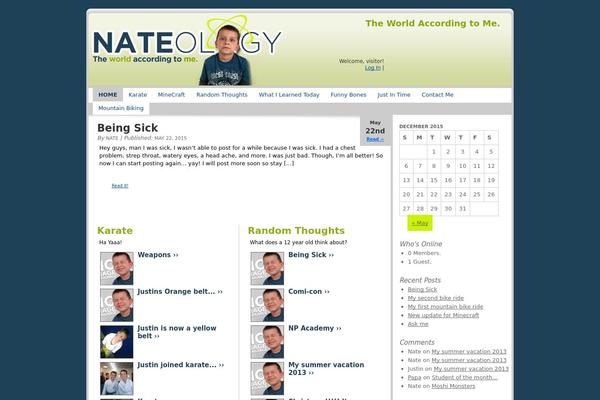 nateology.com site used Ology