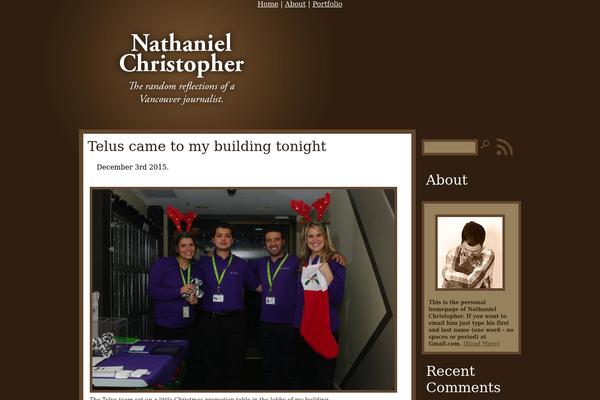 nathaniel.ca site used New-standard