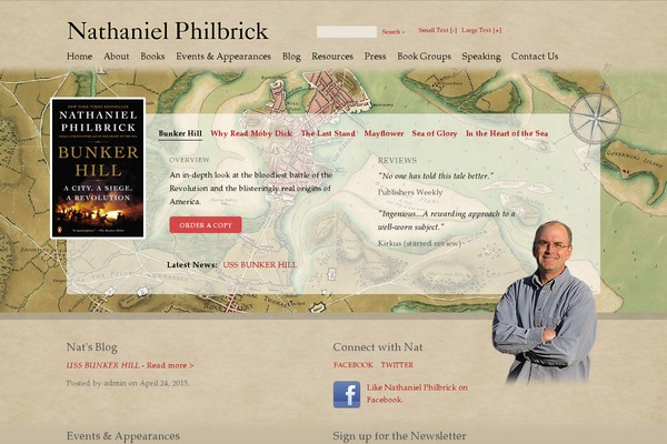 nathanielphilbrick.com site used Philbrick