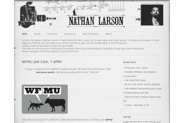 nathanlarson.net site used Larson