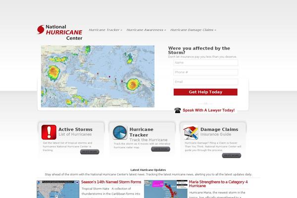 national-hurricane-center.org site used Hurricane