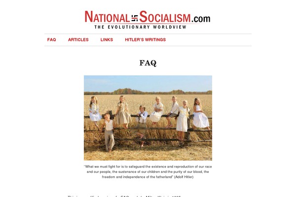 national-socialism.com site used Aldus