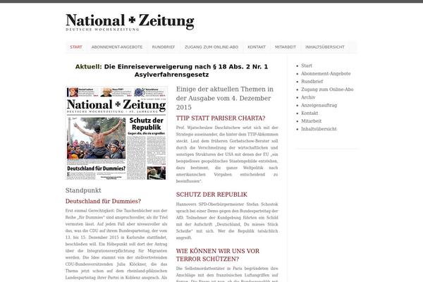 national-zeitung.de site used Wp-shopkeeper