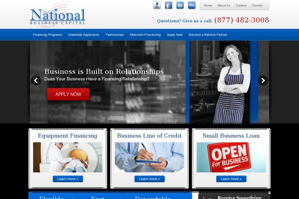 nationalbusinesscapital.com site used Nbc