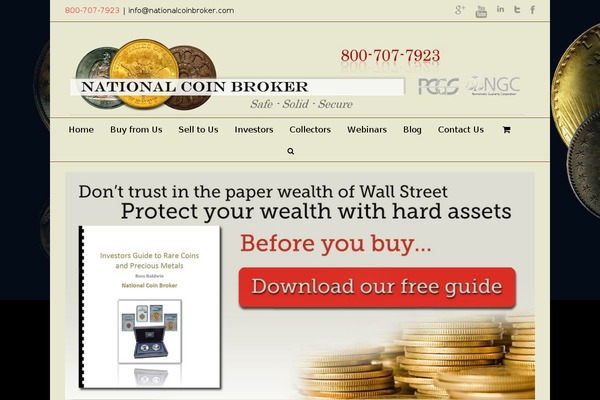 nationalcoinbroker.com site used Avada-3.4.3