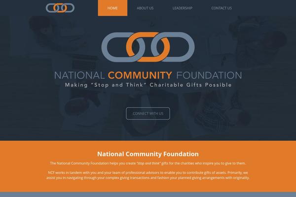 Ncf theme site design template sample