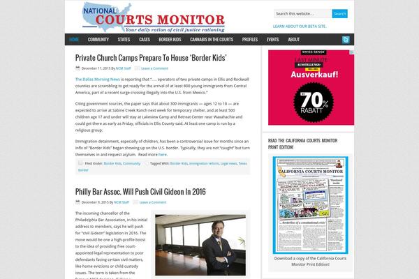 nationalcourtsmonitor.com site used Organic-structure