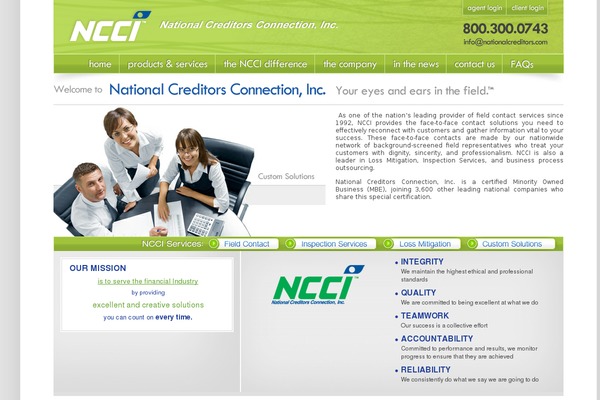 ncci theme websites examples