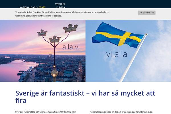 nationaldagen.se site used Sage-8.4.2