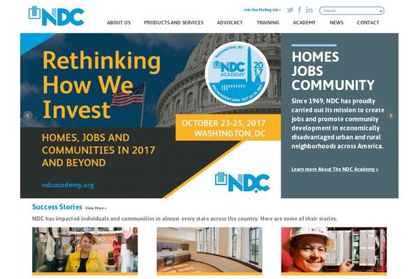 Ndc theme site design template sample