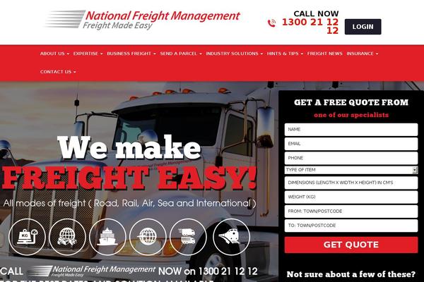 nationalfreightmanagement.com.au site used National-freight-management