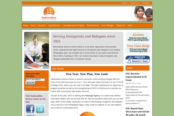 nationalitiesservice.org site used Nsc-phila