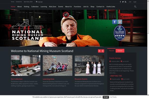 nationalminingmuseum.com site used Nmms