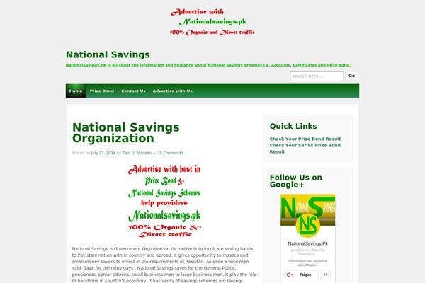 nationalsavings.pk site used Responsivechild