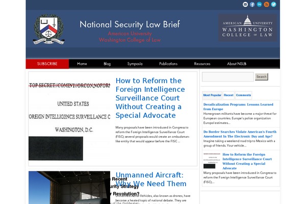 nationalsecuritylawbrief.com site used Nslb-child