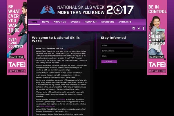 nationalskillsweek.com.au site used Nsw