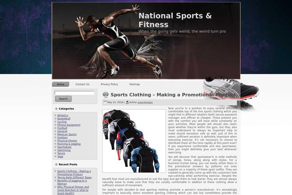 running_sport_theme theme websites examples