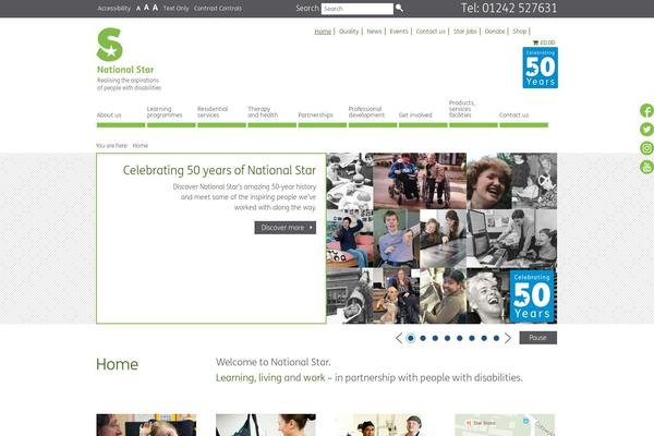 Nsc theme site design template sample