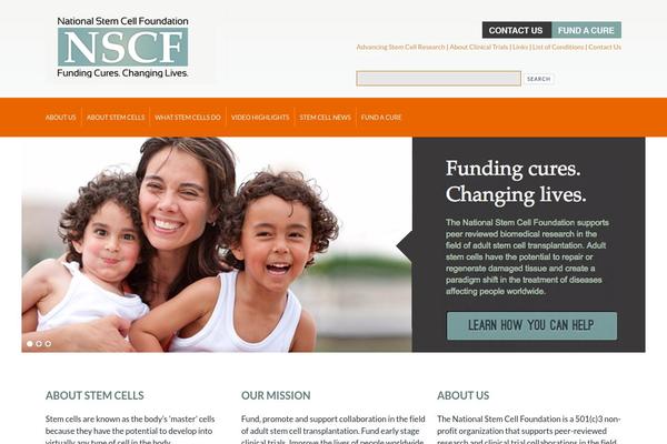 nationalstemcellfoundation.org site used Nscf