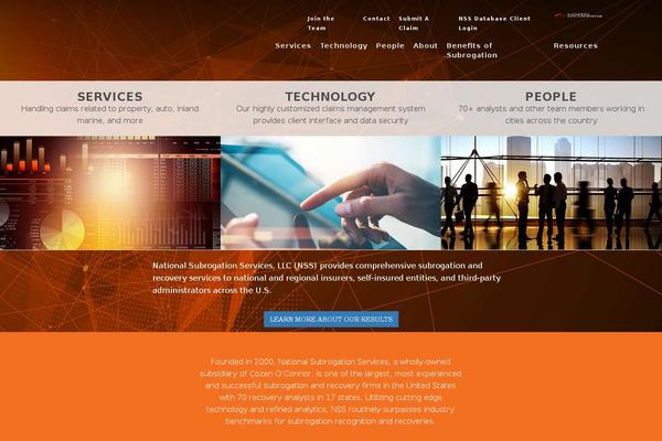 Corporate Plus theme site design template sample