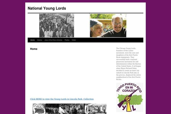 Twenty Ten theme site design template sample