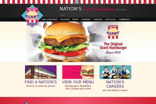 nationsrestaurants.com site used Nations
