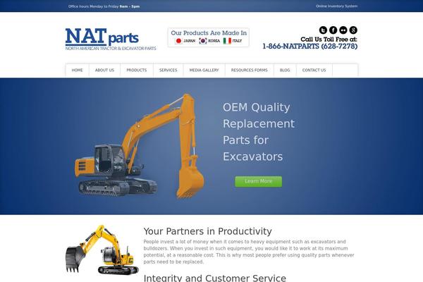 natparts.com site used Natparts