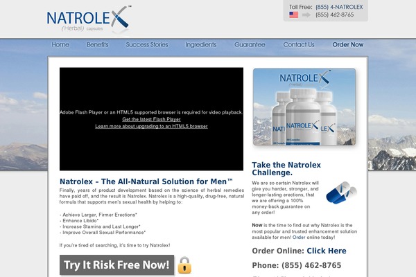 natrolex.com site used Natrolex