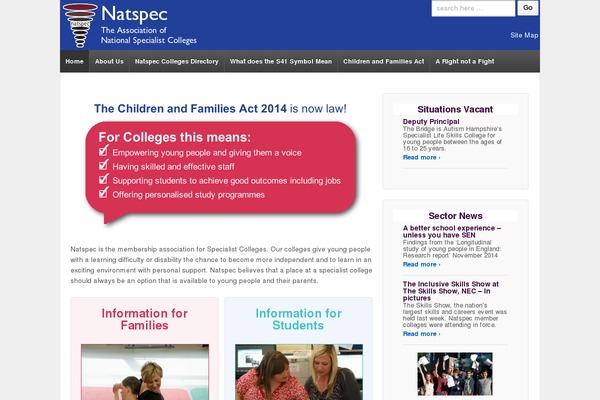 natspec.org.uk site used Natspec2023