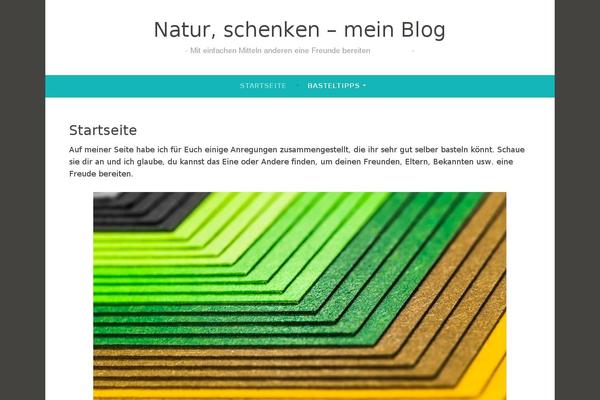 Twenty Seventeen theme site design template sample