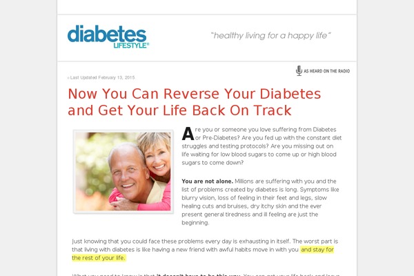 natural-diabetes-cures.com site used Time