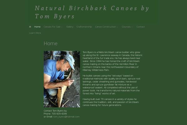 naturalbirchbarkcanoes.com site used Xmag